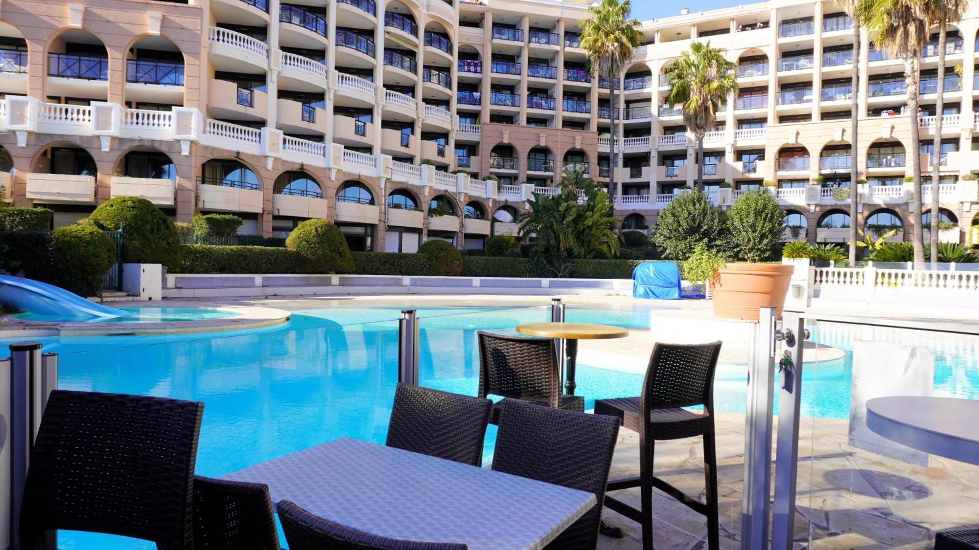 Appartement 556, Vue Mer Et Piscine By Palmazur Vacances Cannes Exterior foto
