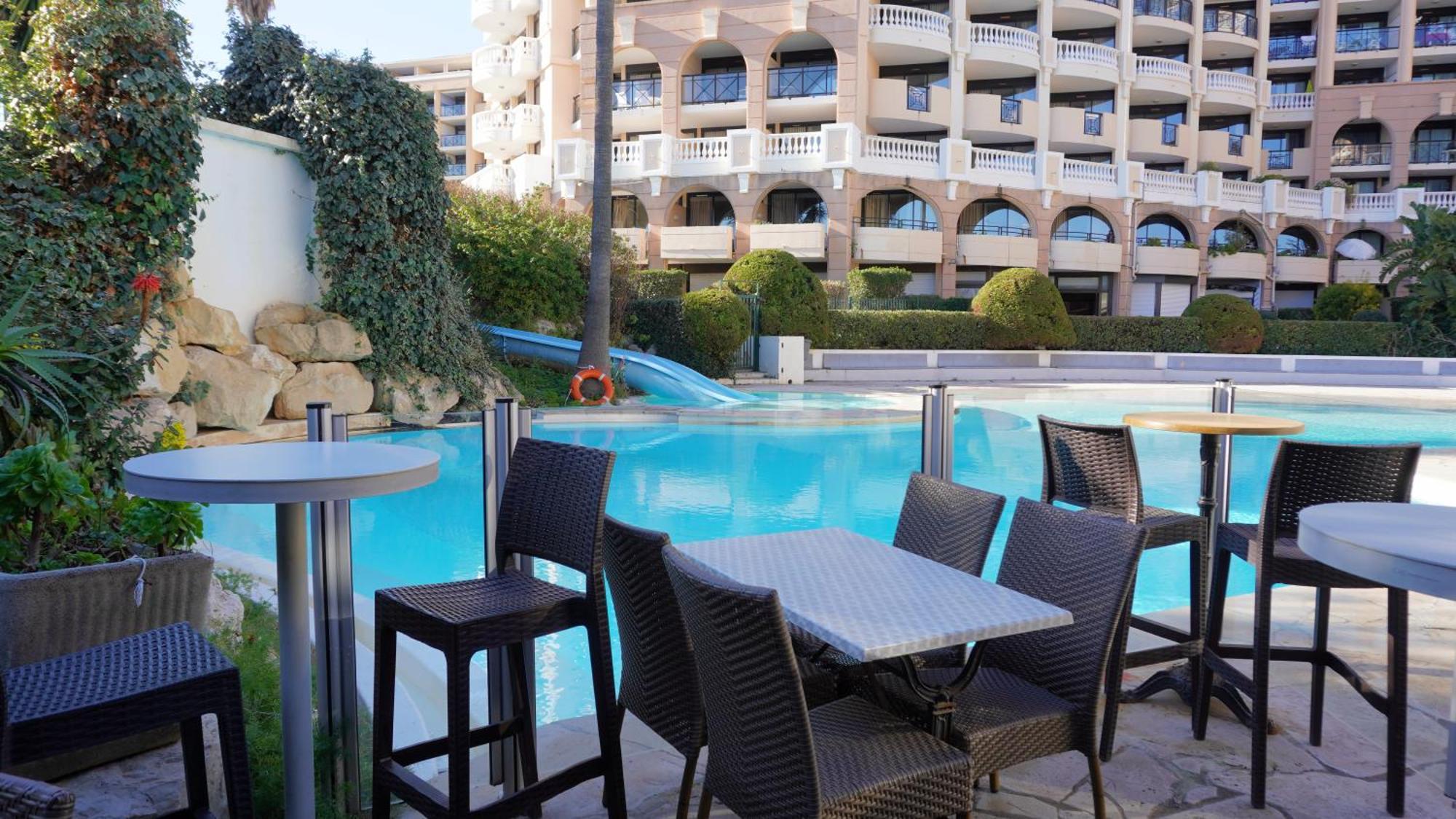 Appartement 556, Vue Mer Et Piscine By Palmazur Vacances Cannes Exterior foto